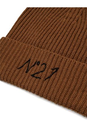 cappello in lana marrone N°21 KIDS | N2108SN04600N720